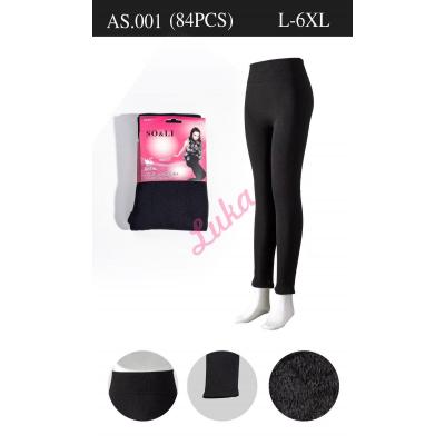 Women's warm leggings SO&LI AS001-1