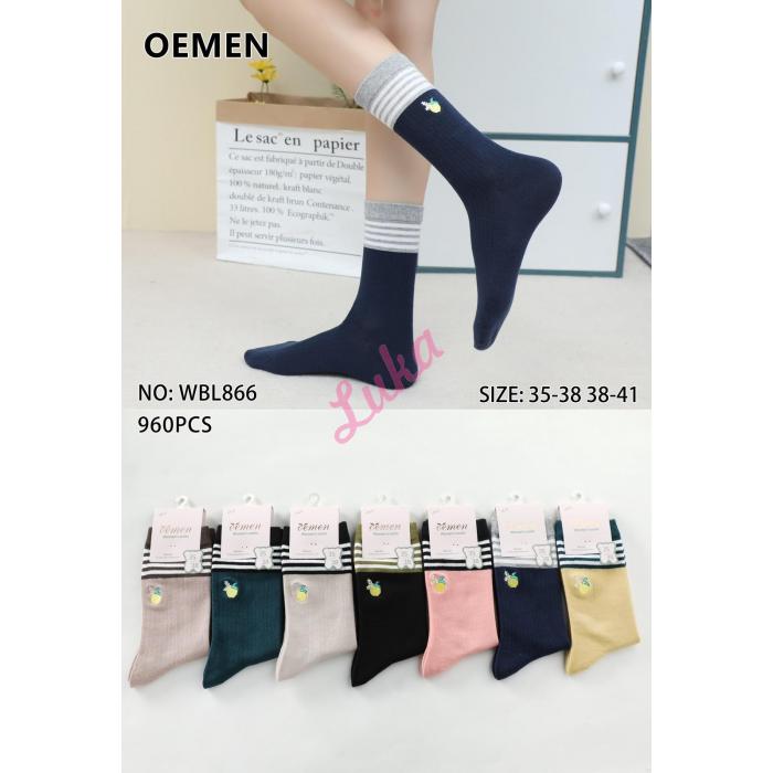 Women's Socks Oemen WBL865