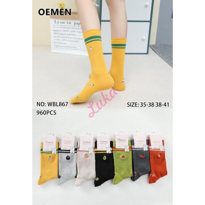 Women's Socks Oemen WBL860