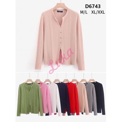 Women's sweater D6743