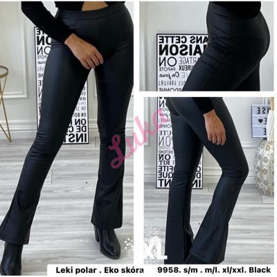 Women's black pants 9958