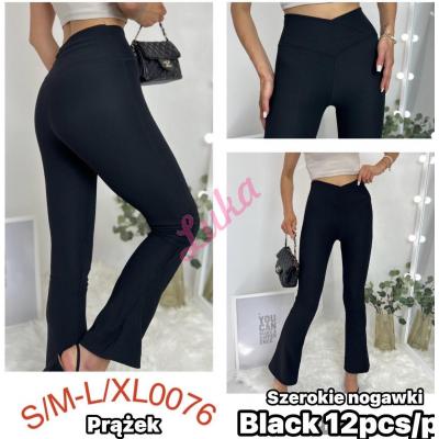 Women's black pants 0076