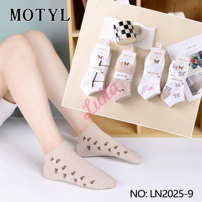 Women's low cut socks Motyl