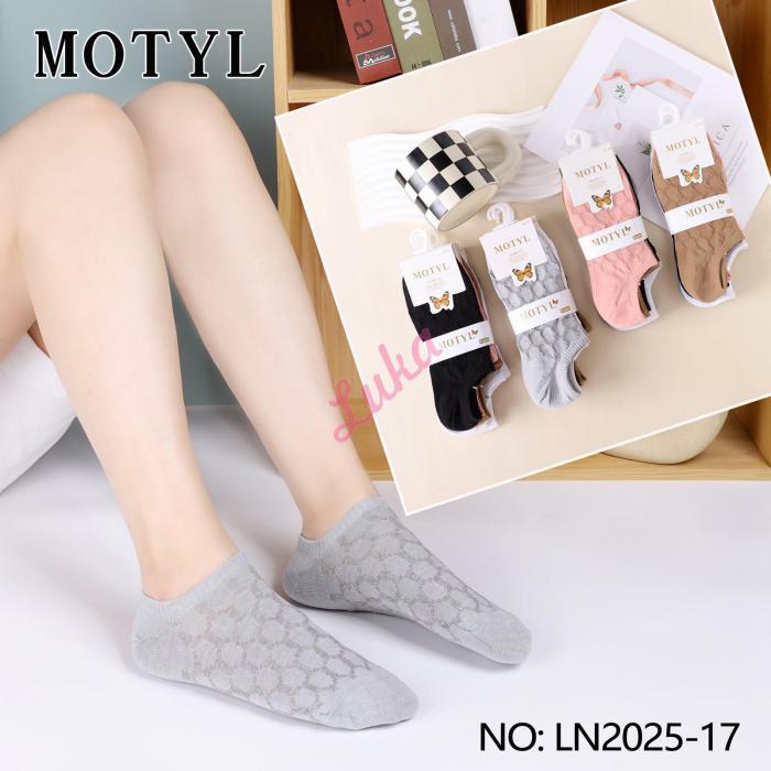 Women's low cut socks Motyl