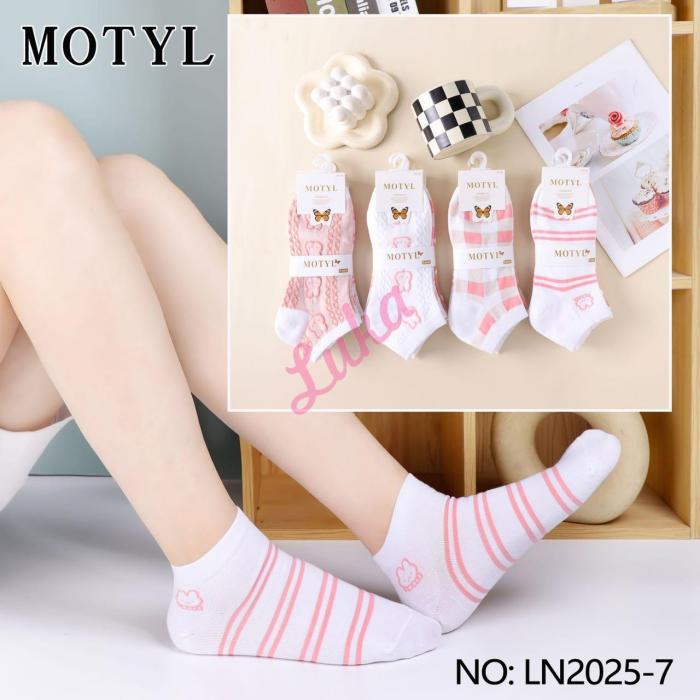 Women's low cut socks Motyl