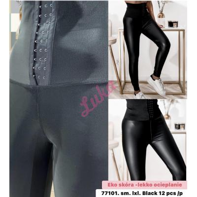 Women's black pants 77101