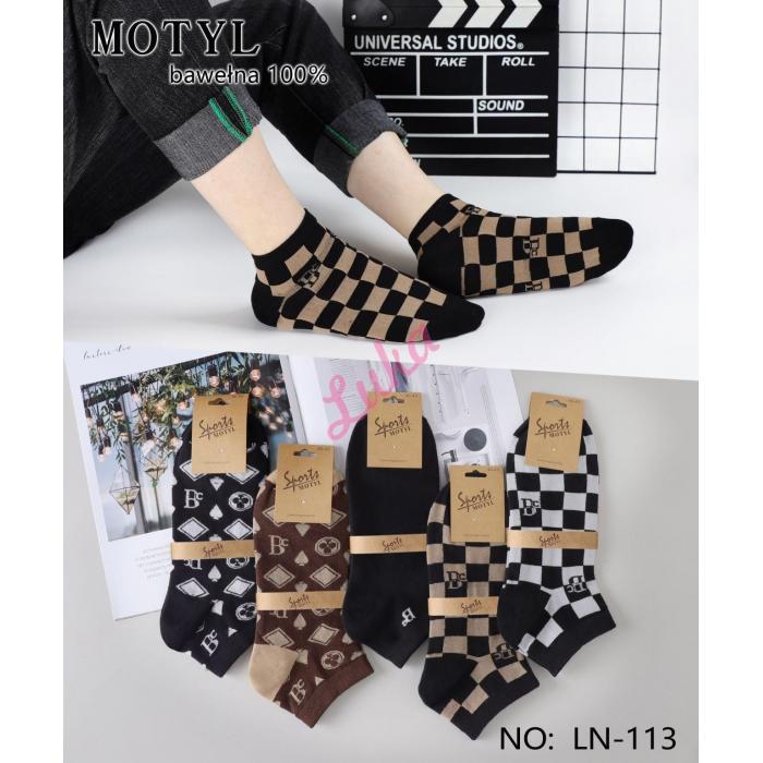 Women's low cut socks Motyl LN-112