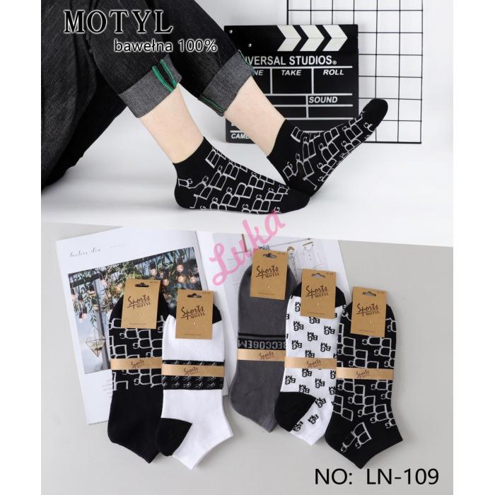 Women's low cut socks Motyl LN-110