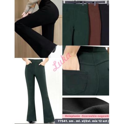 Women's warm pants 77541