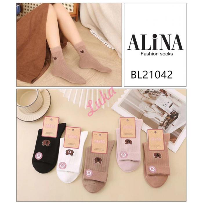 Women's socks Alina bl21042