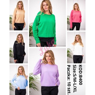 Sweter damski B400