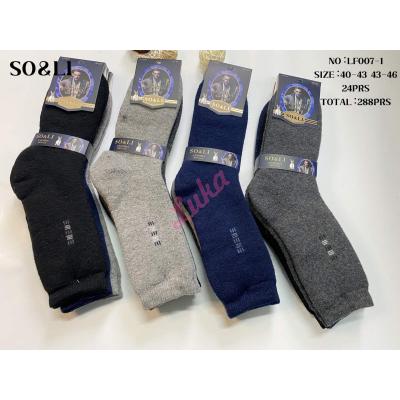 Men's socks SO&LI Angora LF007-1