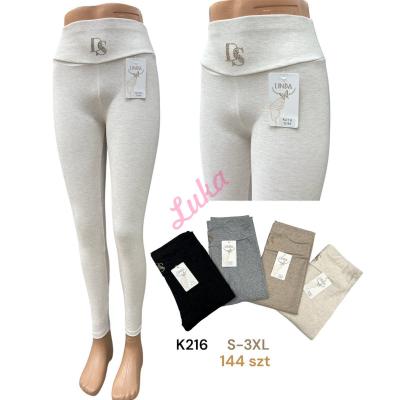 Legginsy damskie Linda K216