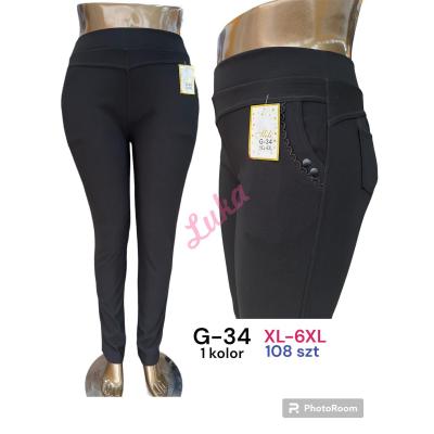 Women's pants big size Linda G34