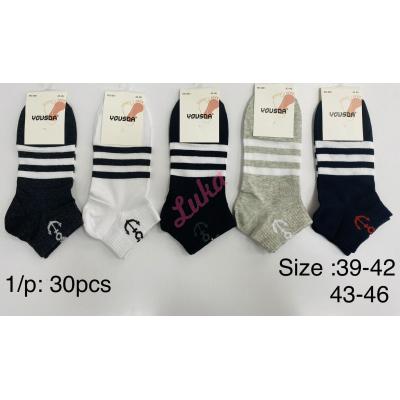 Men's low cut socks Yousda WS861