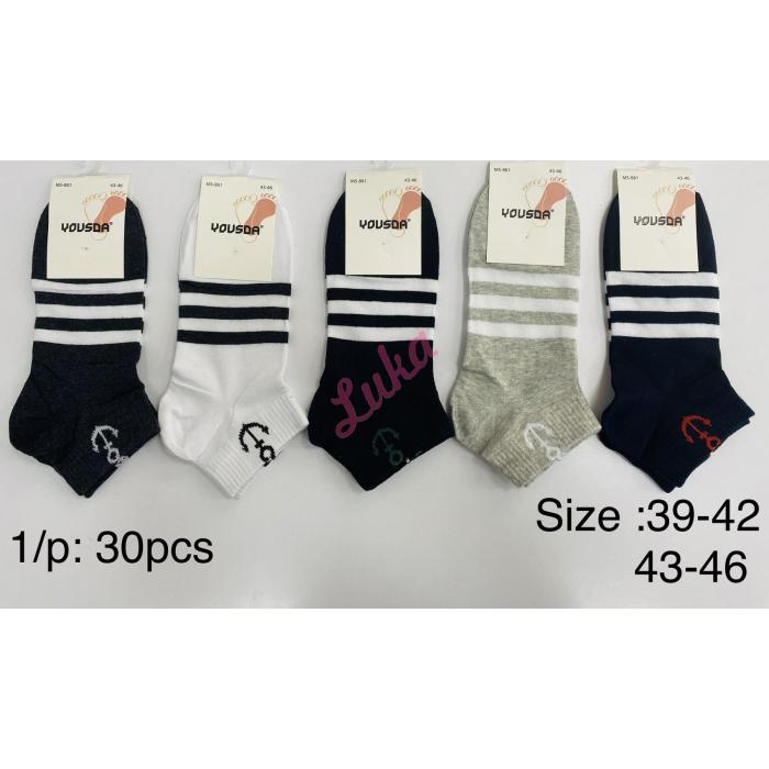 Men's low cut socks Yousda DB6-2