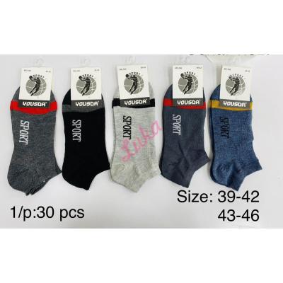 Men's low cut socks Yousda MS346