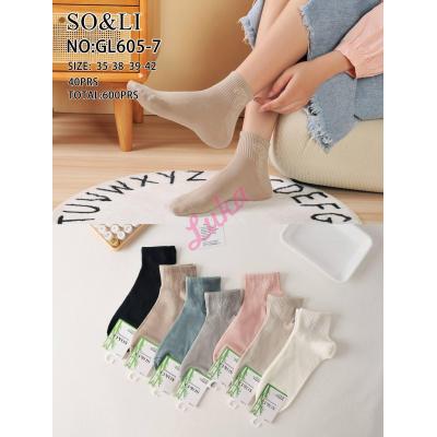 Women's bamboo Socks So&Li GL605-8