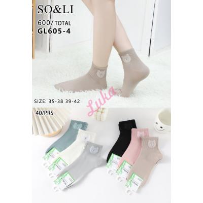 Women's bamboo Socks So&Li GL605-4