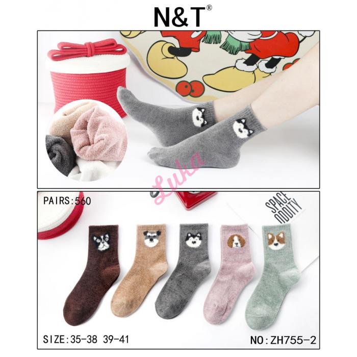 Women's socks Mink Nan Tong 755-4