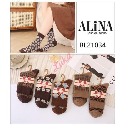 Women's socks Alina bl21034