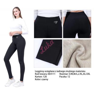 Legginsy damskie ocieplane Alina ee4111