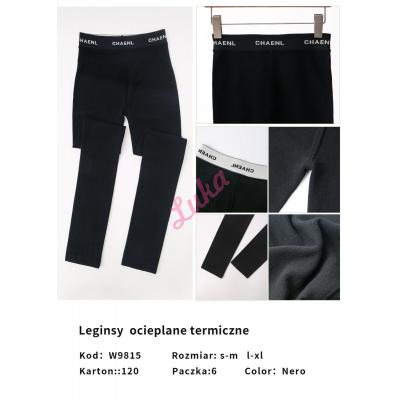 Legginsy damskie ocieplane Alina w9815