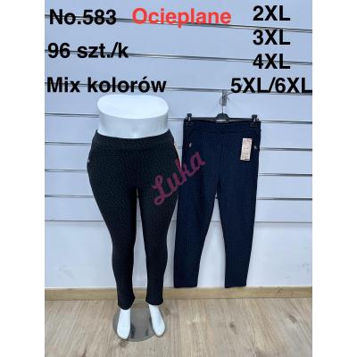 Women's warm big pants FYV 583