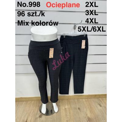 Women's warm big pants FYV 998