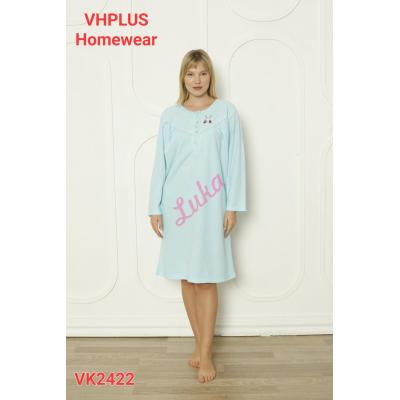 Women's turkish nightgown 2422 Frotte