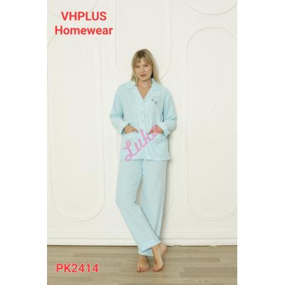 Women's turkish pajamas 2420 Frotte