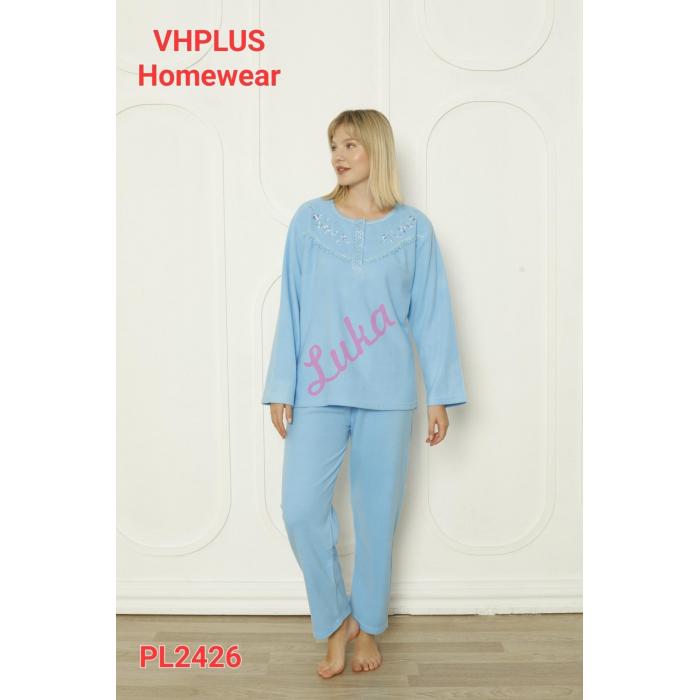 Women's turkish pajamas 2414 Frotte