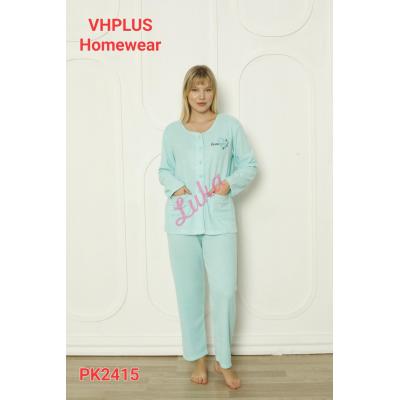 Women's turkish pajamas 2415 Frotte