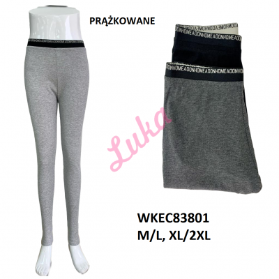 Legginsy damskie Pesail WKEC83801 prążek