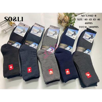 Men's pressure-free socks Thermo So&Li LF012-8