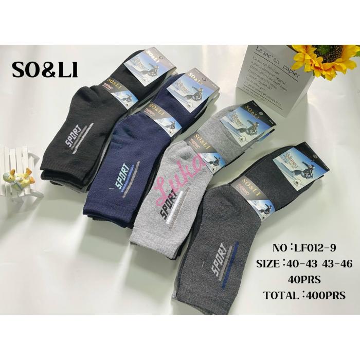 Men's socks SO&LI Thermo LF012-3