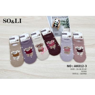 Women's ballet socks Angora So&Li AK012-3