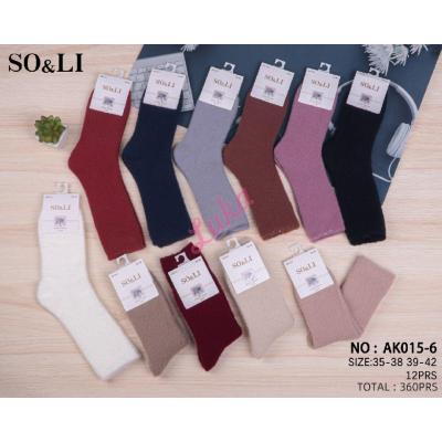 Women's Socks So&Li Angora AK015-6