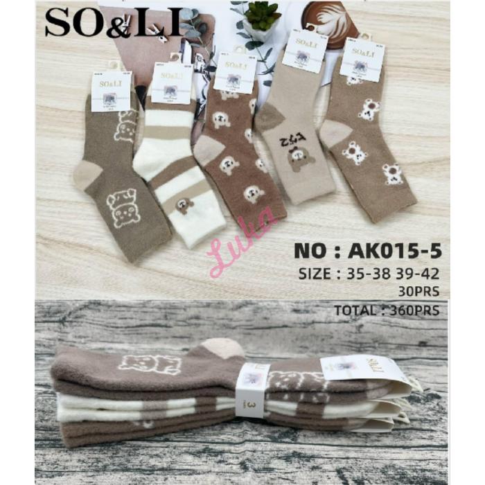 Women's Socks So&Li Angora AK015-6