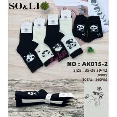 Women's Socks So&Li Angora AK015-2