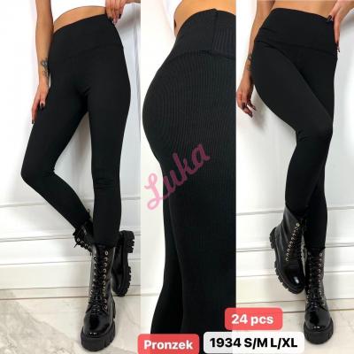 Women's black leggings 1934