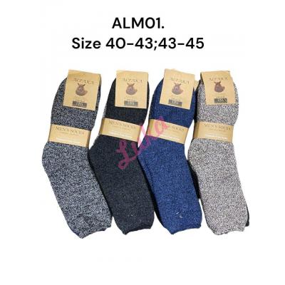 Men's Socks ALPAKA D&A ALM01