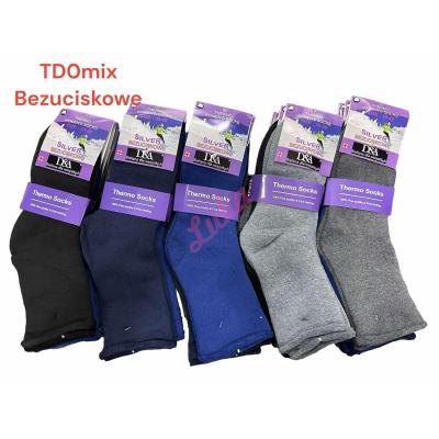 Women's Socks bezuciskowe THERMO D&A TD0MIX