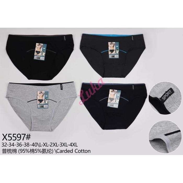 Men's panties Bixtra X5028