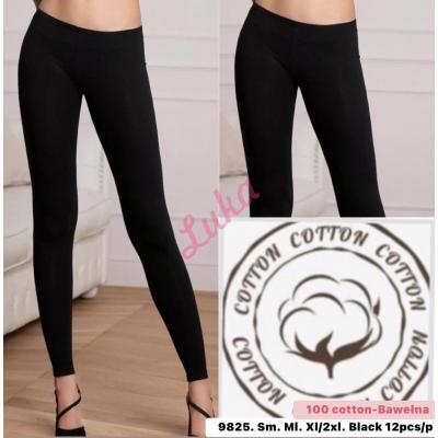 Women's black leggings 3825