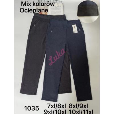 Women's warm big pants FYV 1035