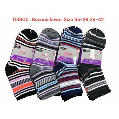 Women's Socks bezuciskowe D&A DSB05