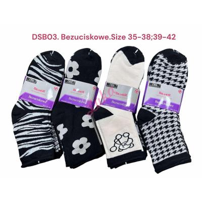 Women's Socks bezuciskowe D&A DSB03