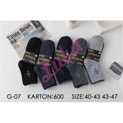 Men's socks Cotton Plus G07