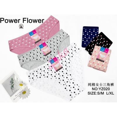 Majtki damskie Power Flower 020